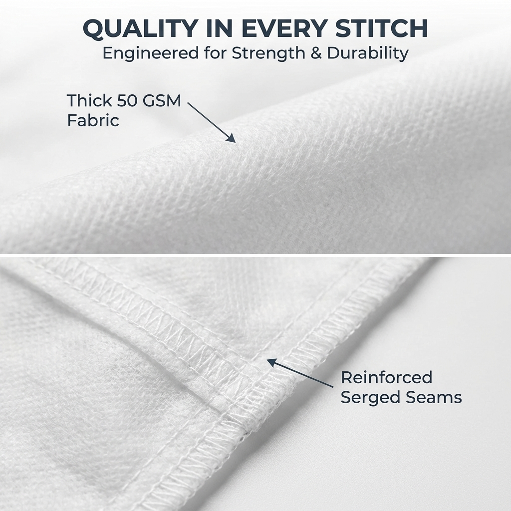 PMR Safety Disposable Coverall - 50 GSM