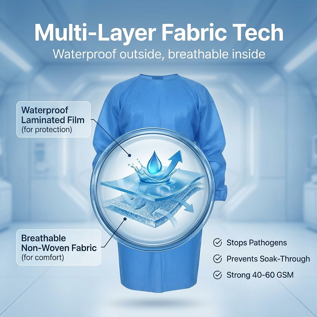 PROTECTIVE ISOLATION GOWNS