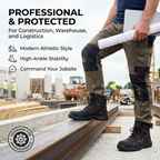 PMR Athlecta Sporty Safety Shoes - High Ankle