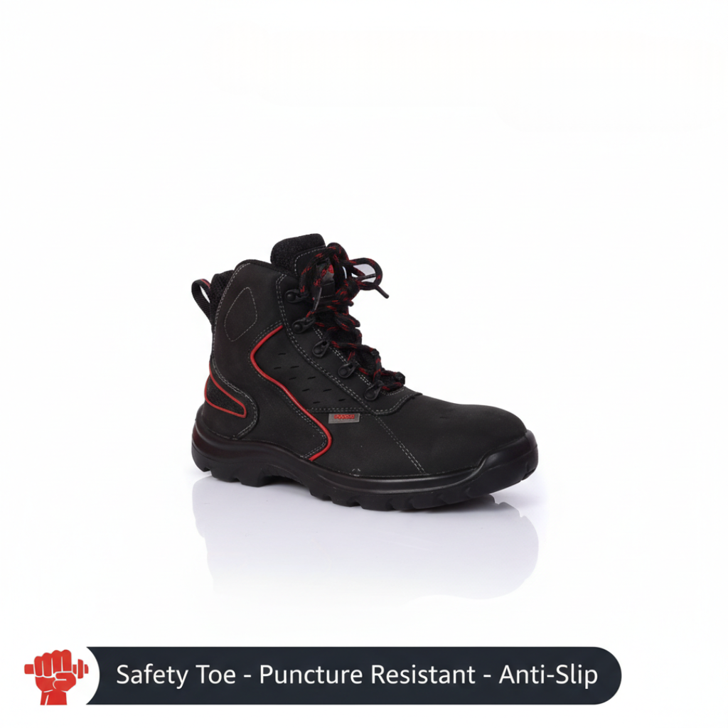 PMR Athlecta Sporty Safety Shoes - High Ankle