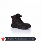 PMR Athlecta Sporty Safety Shoes - High Ankle
