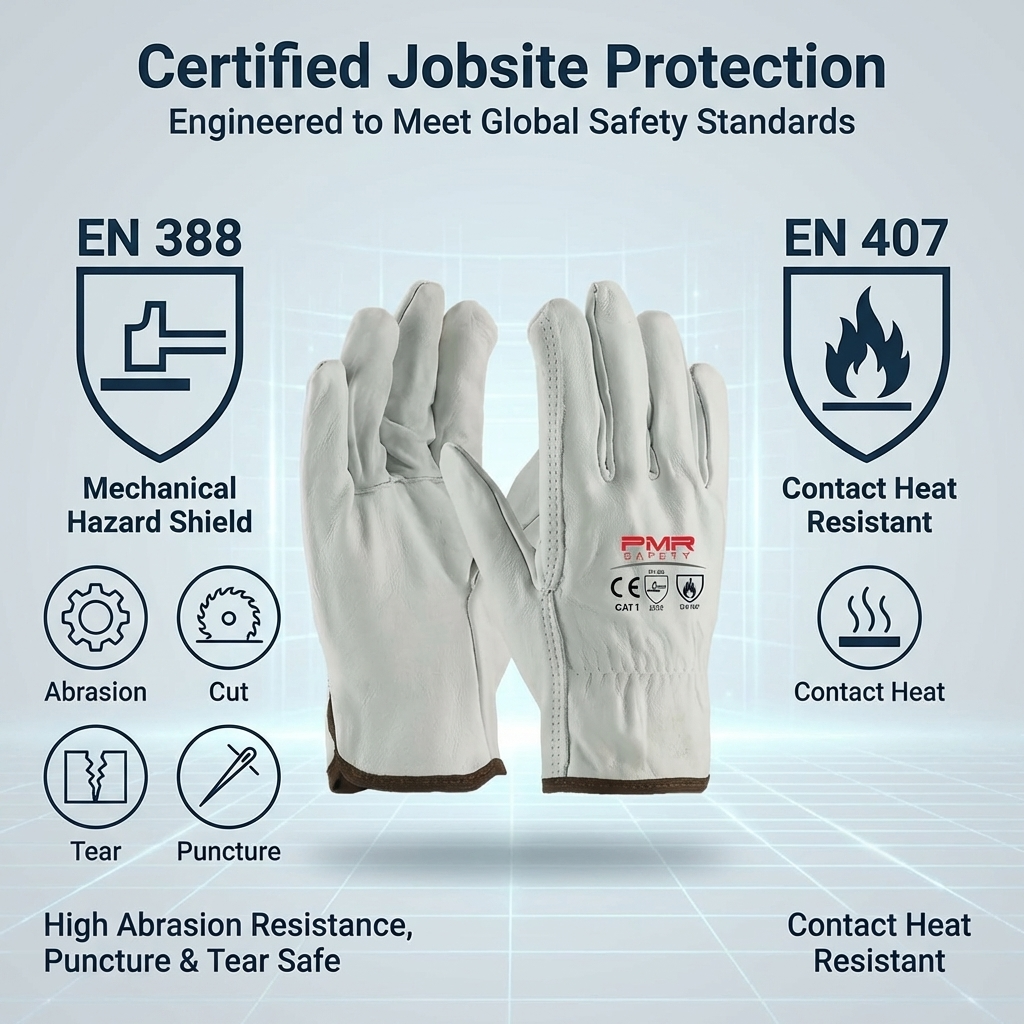 PMR Safety Welders Drivers Gloves