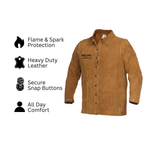 PMR LEATHER WELDING JACKET