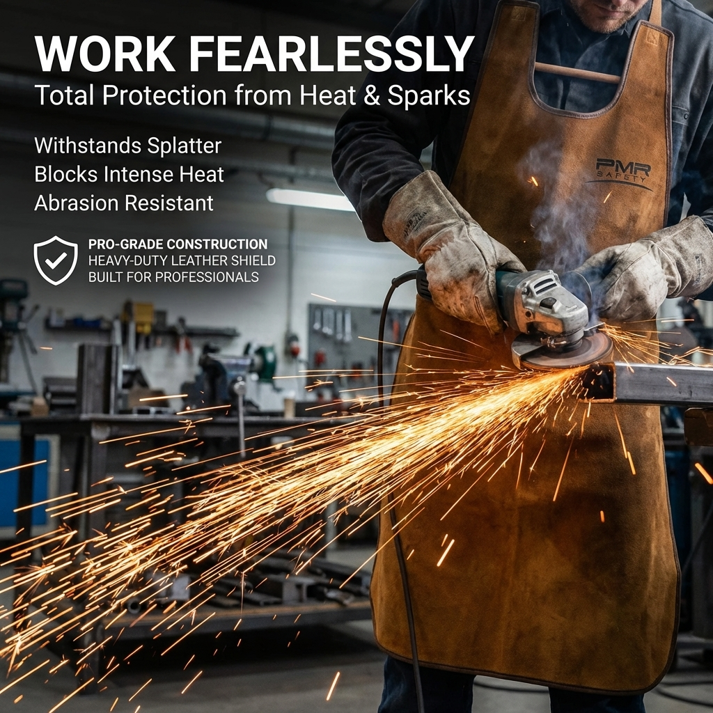 LEATHER WELDING APRON