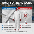 PMR Safety Disposable Coverall - 50 GSM