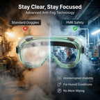 PMR Indirect Vent Safety Goggles