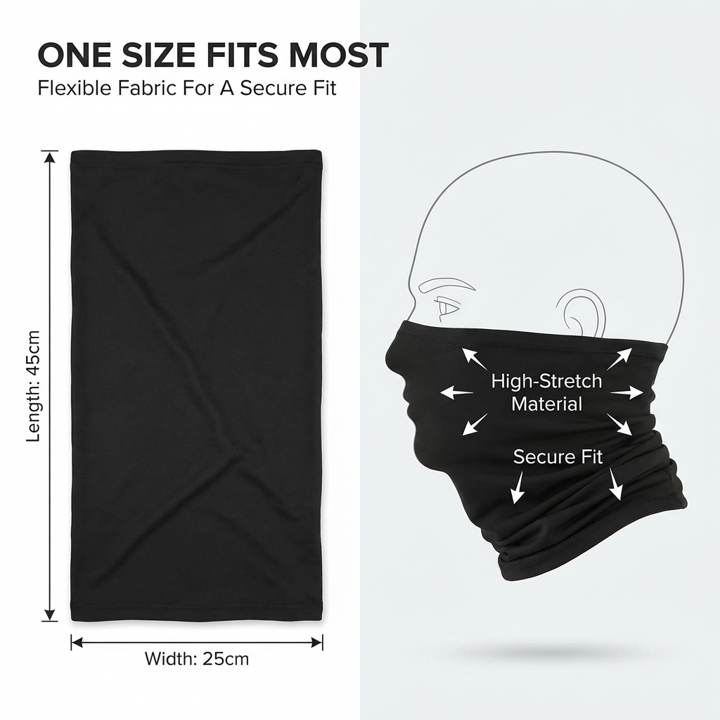 wicking & cooling neck gaiter