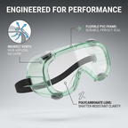 PMR Indirect Vent Safety Goggles