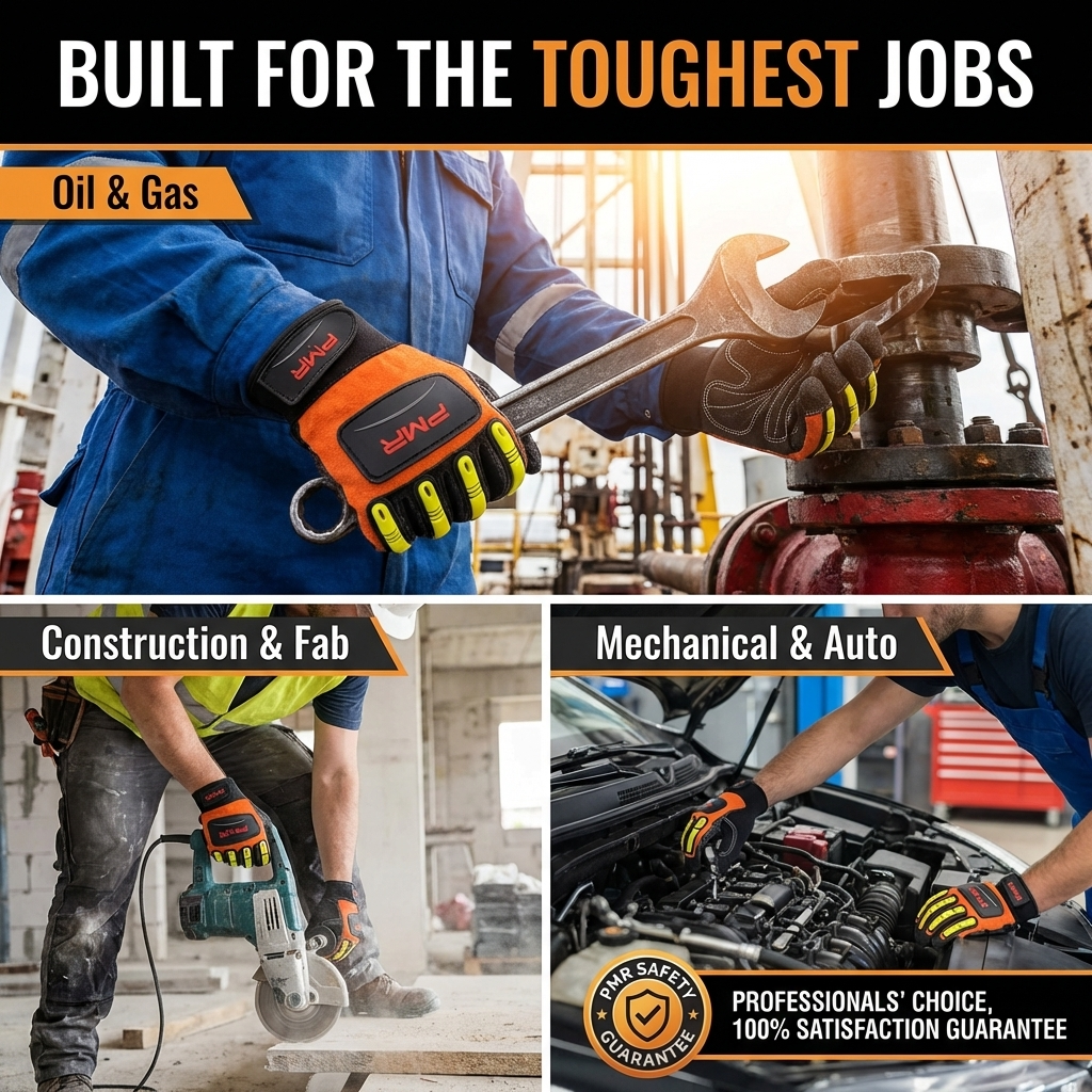 PMR High Impact Para Aramid Protective Gloves