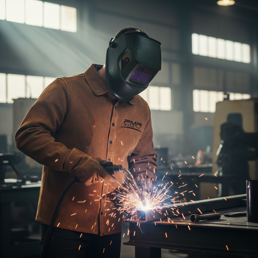 PMR LEATHER WELDING JACKET