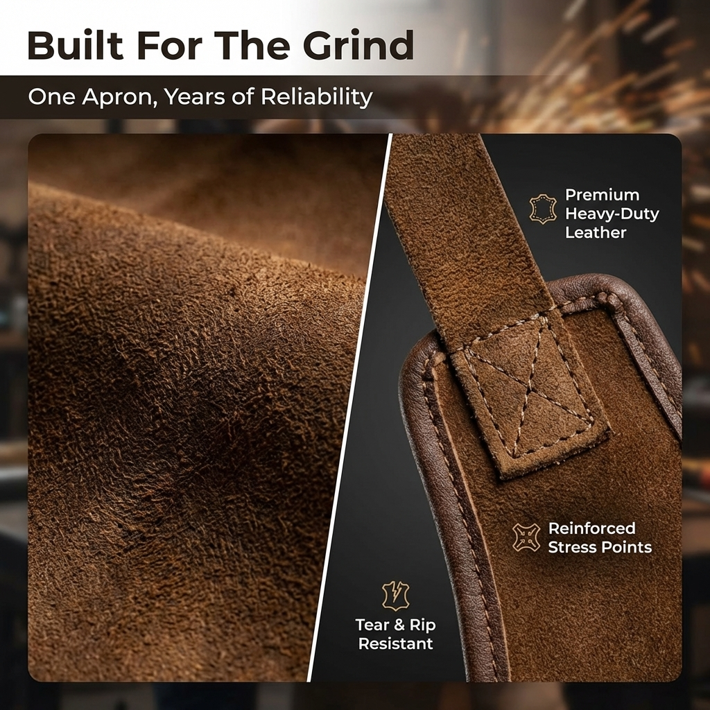 LEATHER WELDING APRON