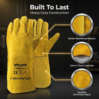 PMR Safety 16” Welding Gloves - A Grade