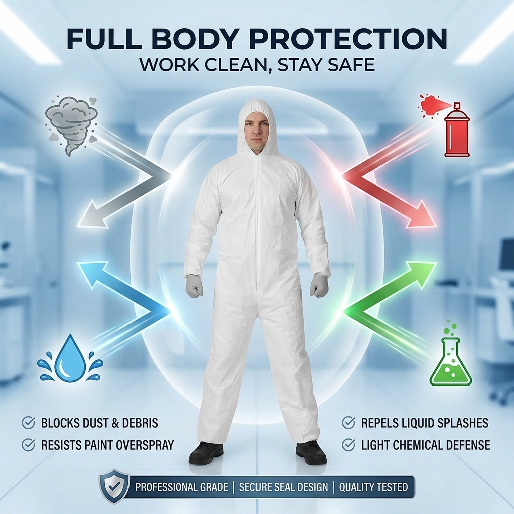 PMR Safety Disposable Coverall 70 GSM
