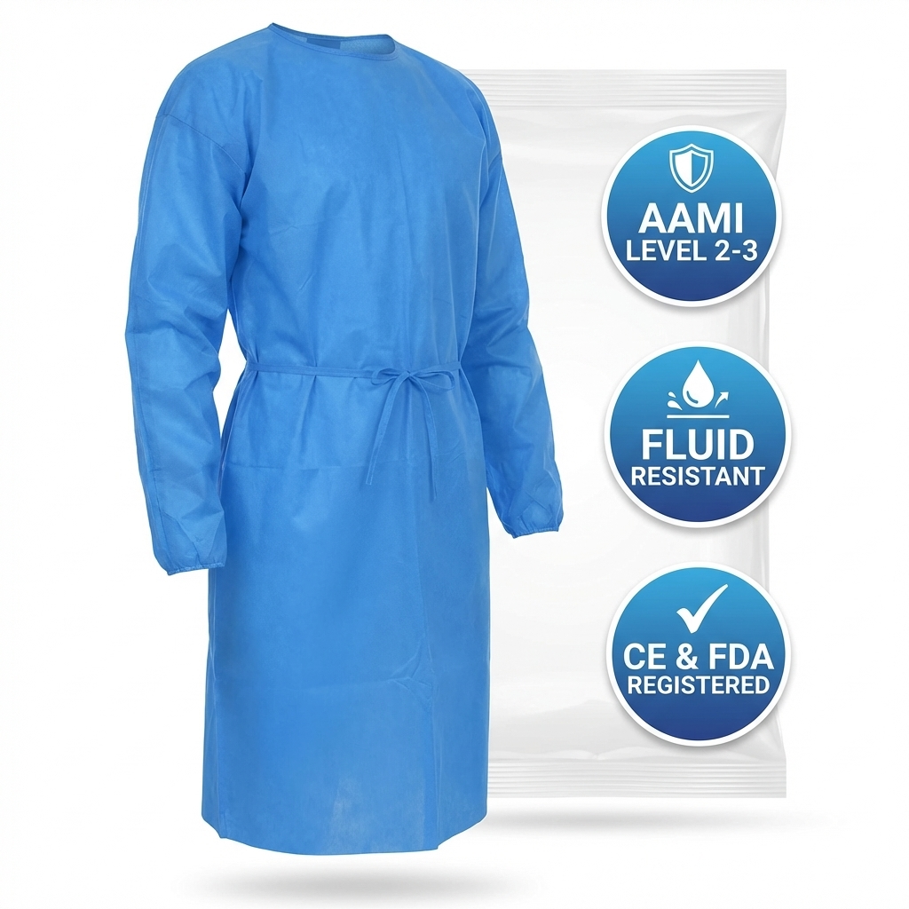 PROTECTIVE ISOLATION GOWNS