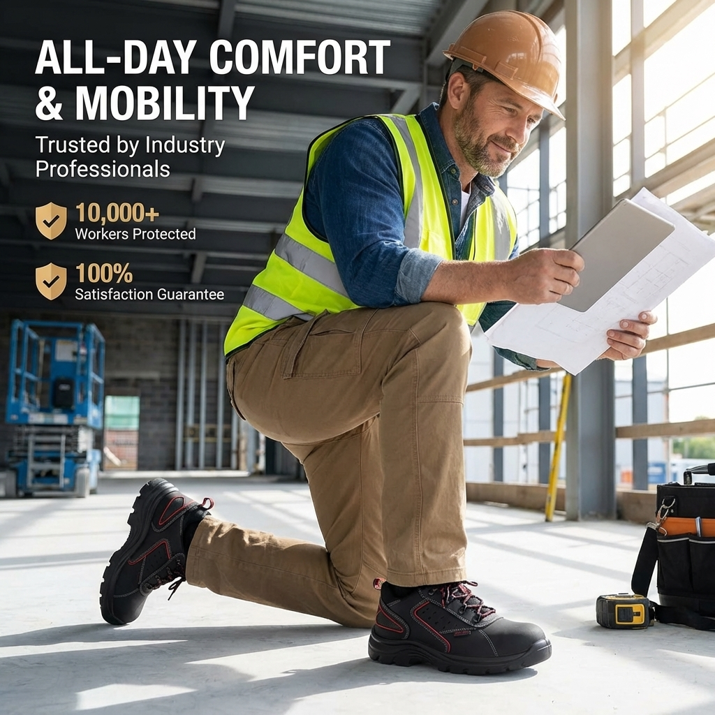 PMR Athlecta Sporty Safety Shoes - Low Ankle