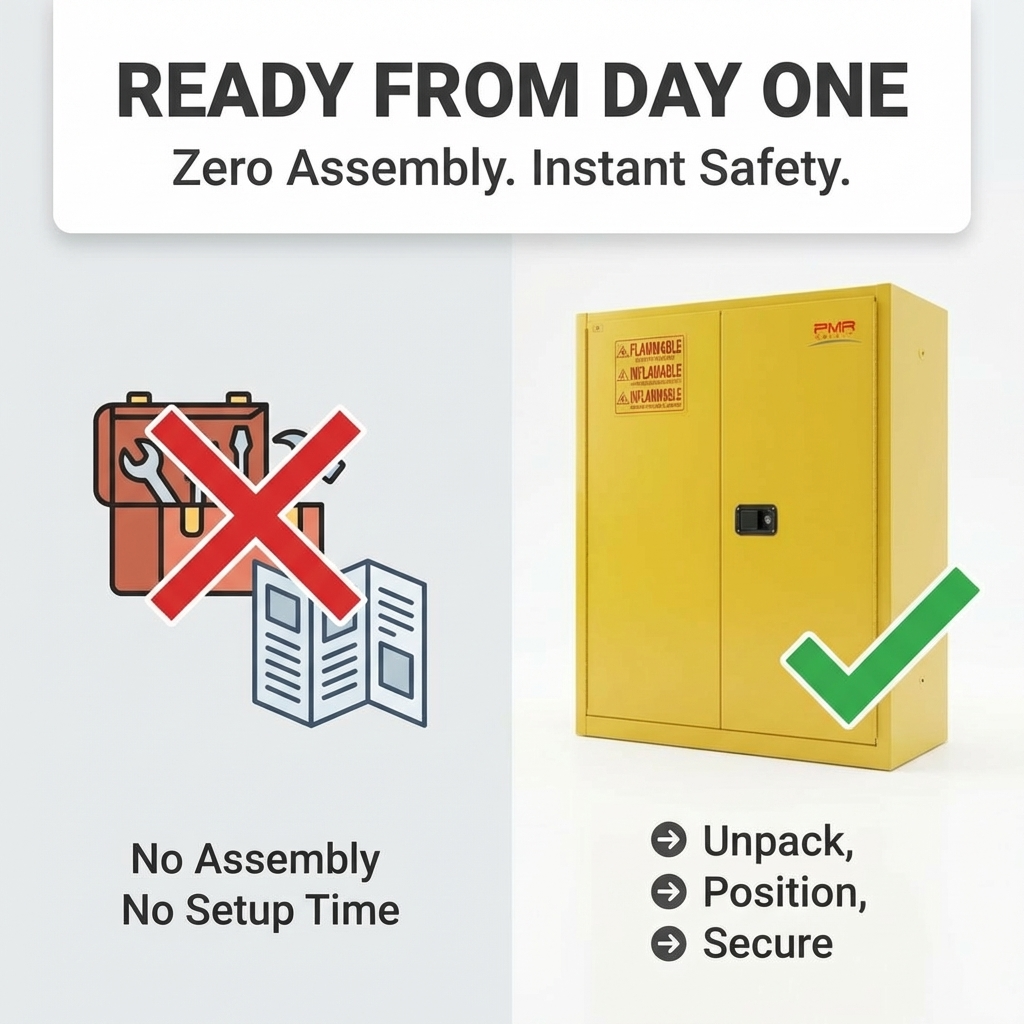 Safety Cabinet for Flammable Liquids & Chemicals | Explosion & Fire Resistant