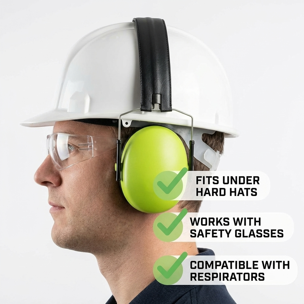 PMR Safety Headband Type Earmuff