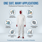 PMR Safety Disposable Coverall - 50 GSM
