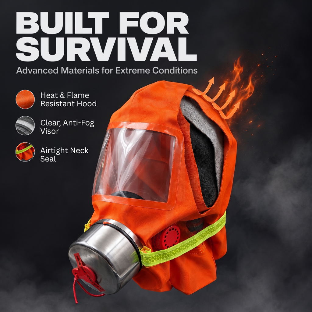 ASE-30 BR Chem-Bio-Smoke-Fire-Gas Protection Hood