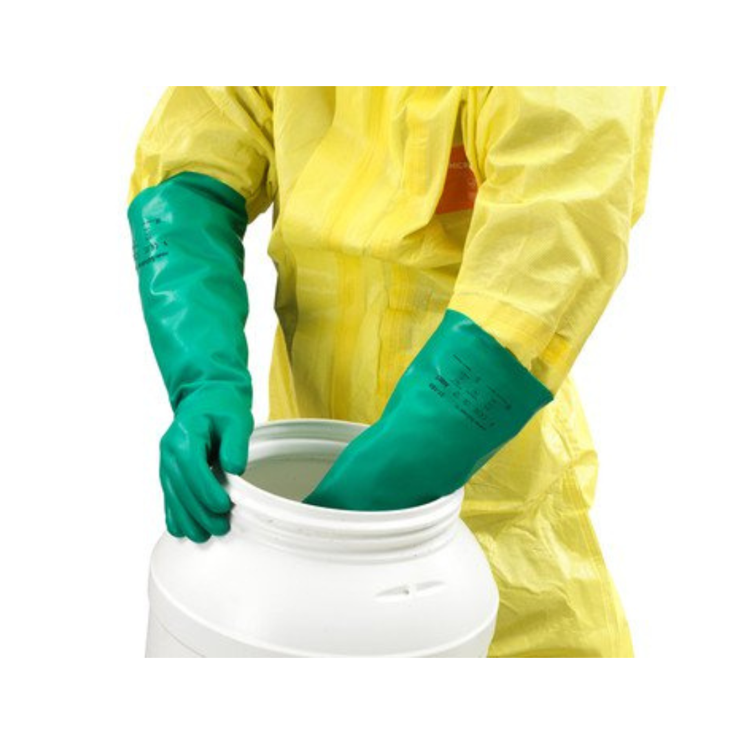 AlphaTec™ Solvex™ 37-185 Elbow-Length Chemical Resistant Gloves