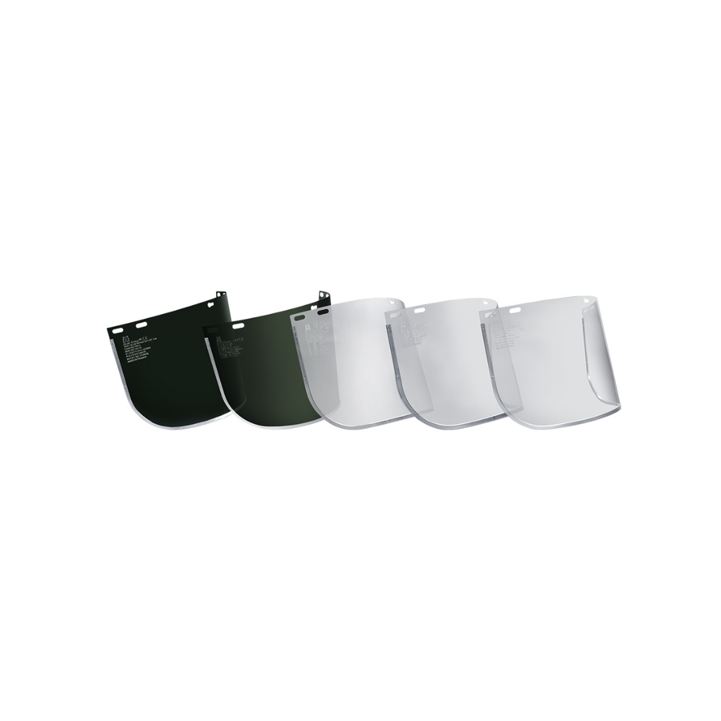 Blue Eagle FC48 PC Face Shield Visor | 1.0 mm Clear Polycarbonate