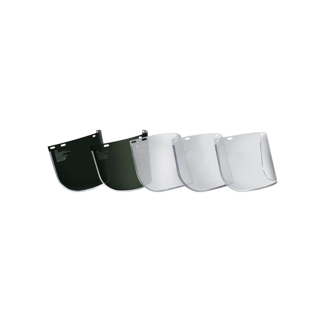Blue Eagle FC48 PC Face Shield Visor | 1.0 mm Clear Polycarbonate