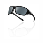 Bollé Safety HUSTLER Smoke Safety Glasses | Wraparound Outdoor Protective Eyewear
