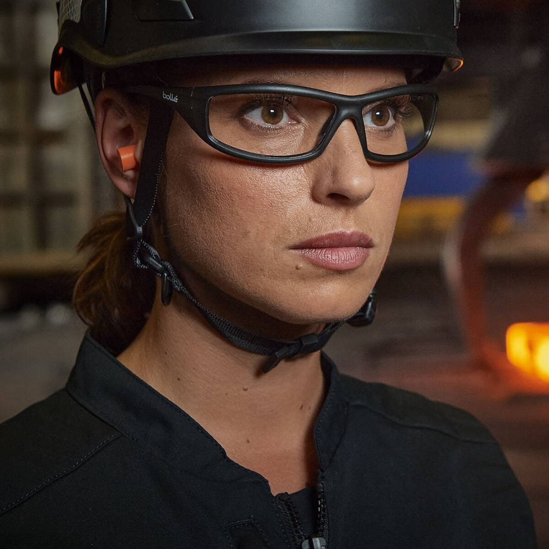 Bollé Safety Solis Clear Safety Glasses | PSSSOLI063