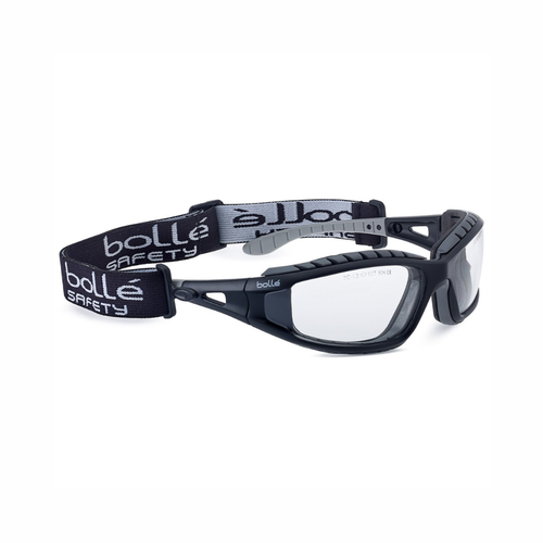 Bollé Safety Tracker Clear Hybrid Safety Glasses/Goggles | Platinum Anti-Fog Eye Protection