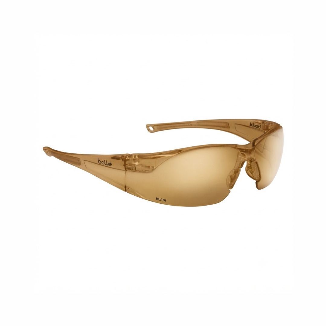 Bollé Safety RUSH Classic Safety Glasses | Clear, Smoke & Twilight Lens Variants