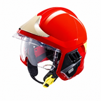 MSA Gallet F1XF Firefighter Helmet with Clear Visor | Structural Firefighting Helmet