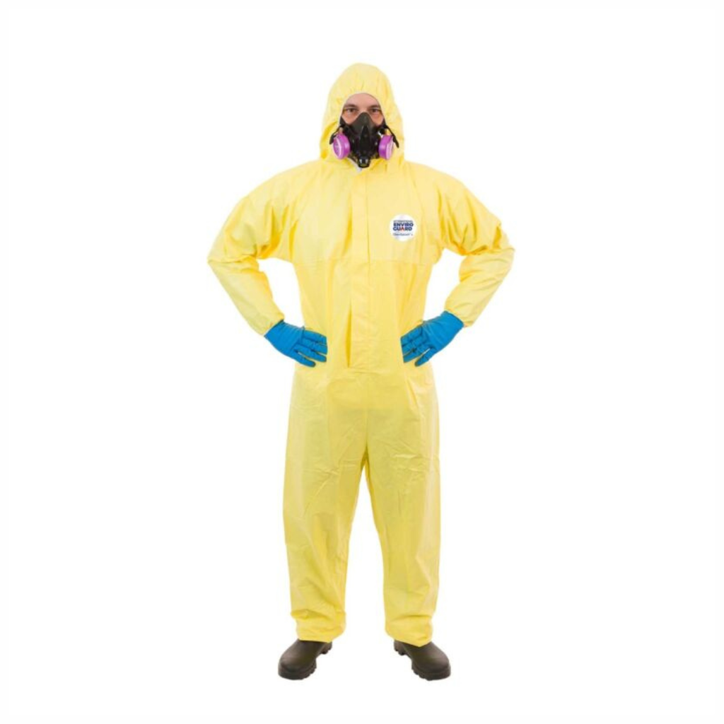 ENVIROGUARD ChemSplash® 1 Disposable Chemical Splash Hooded Coverall | 7015YS