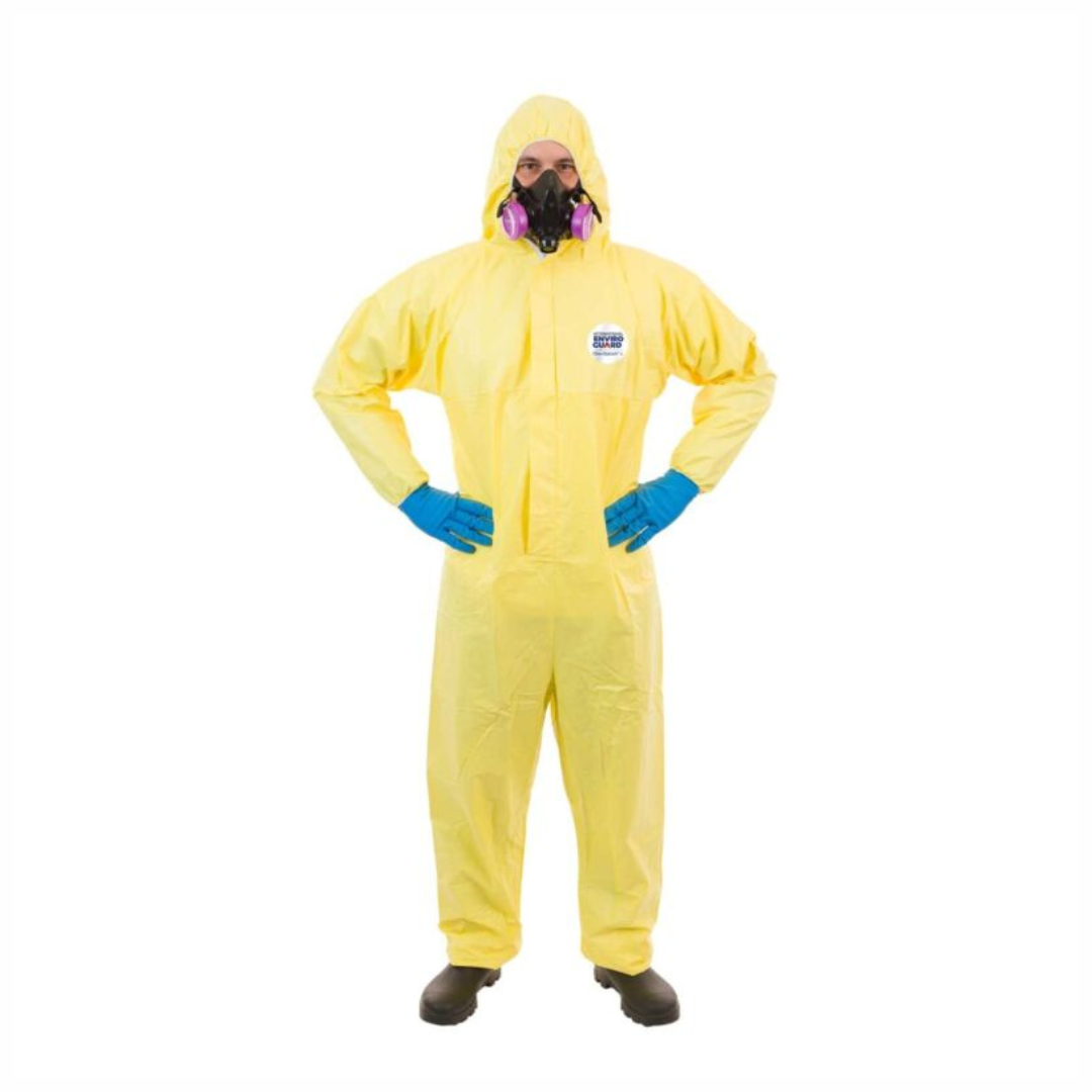 ENVIROGUARD ChemSplash® 1 Disposable Chemical Splash Hooded Coverall | 7015YS