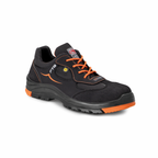 FTG MERCURY Low Safety Shoe | Black Safety Nubuck ESD Non-Metallic Work Shoe