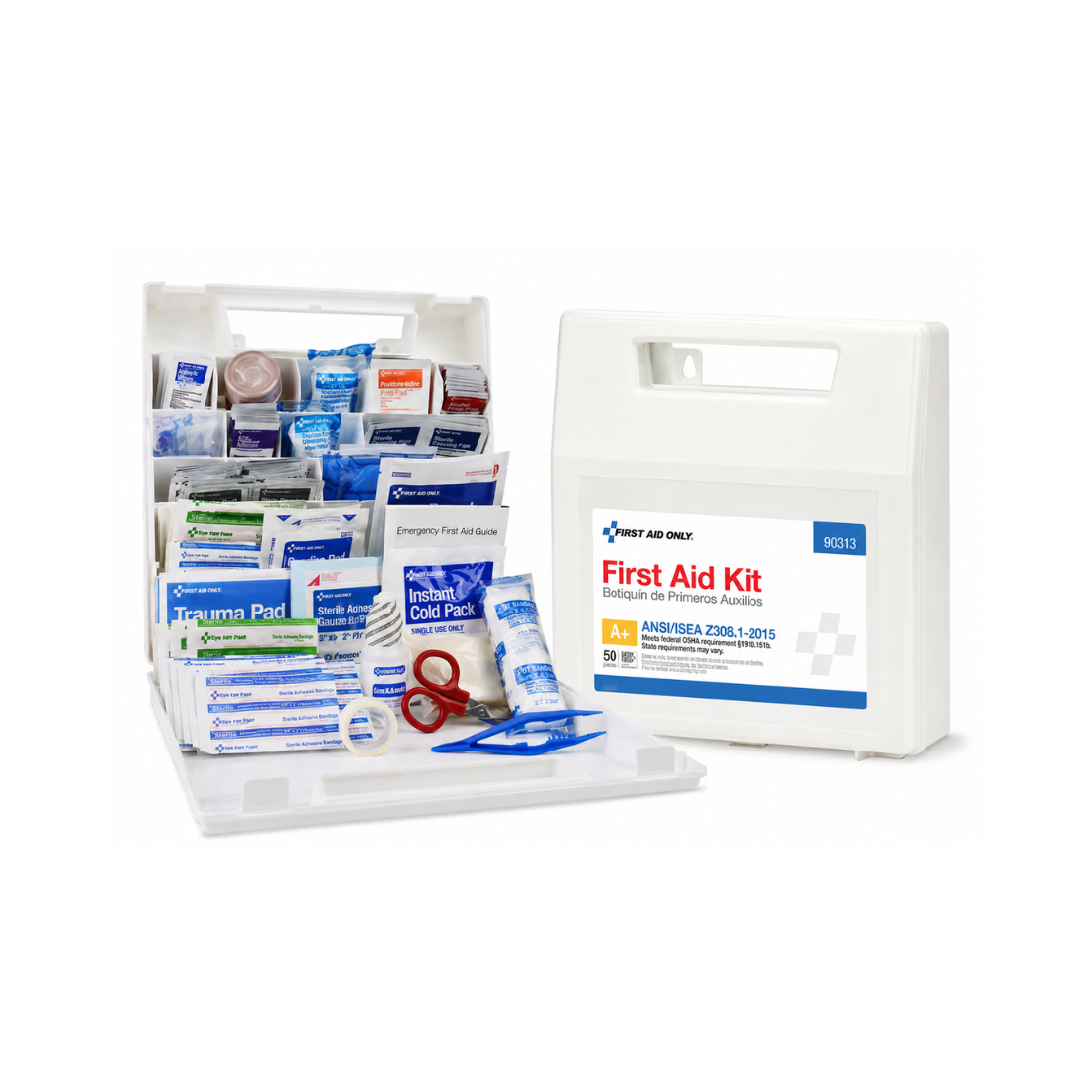 First Aid Only 50 Person ANSI A+ Bulk First Aid Kit