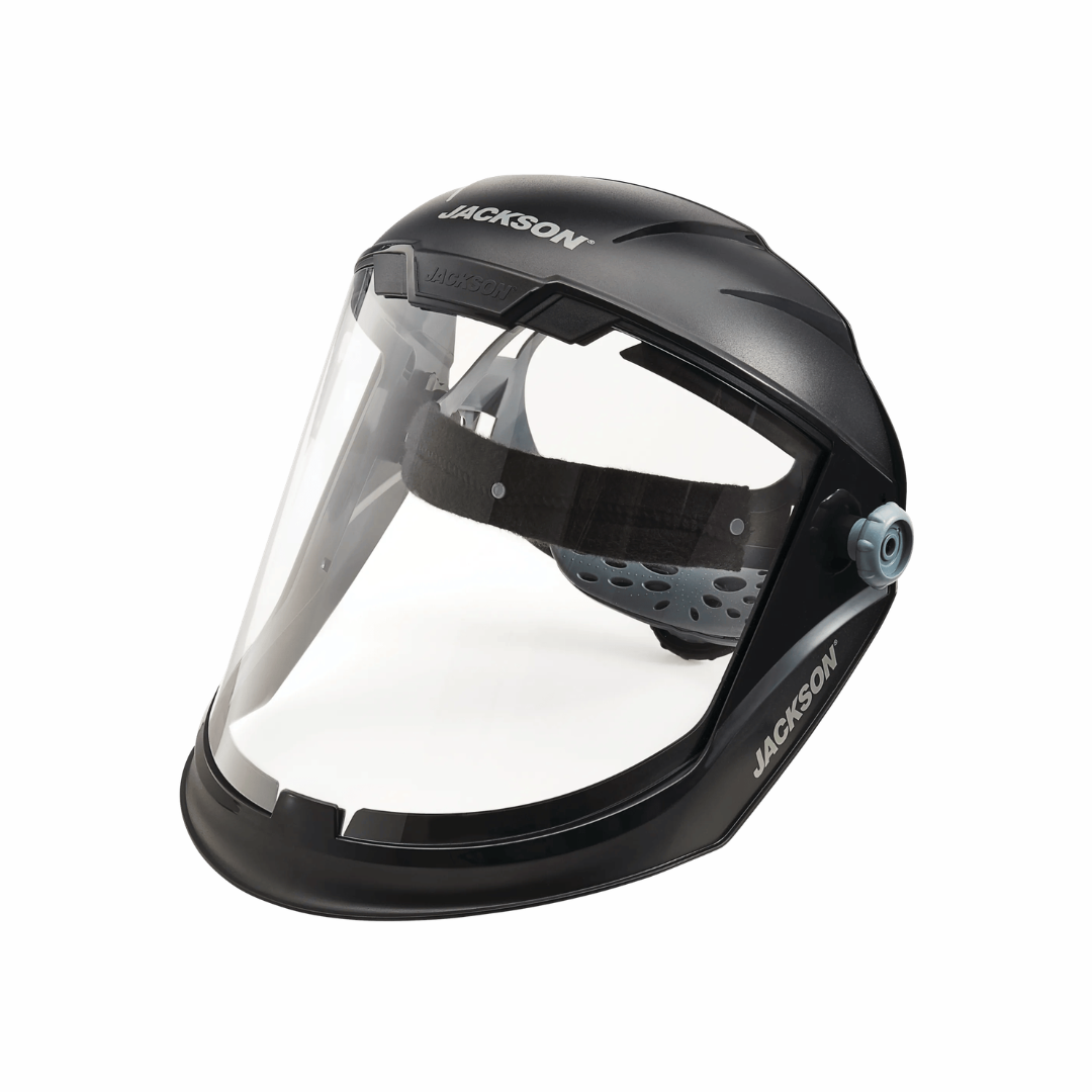 Jackson Safety 14200 Maxview™ Face Shield with 370 Speed Dial™ Suspension & Chin Guard