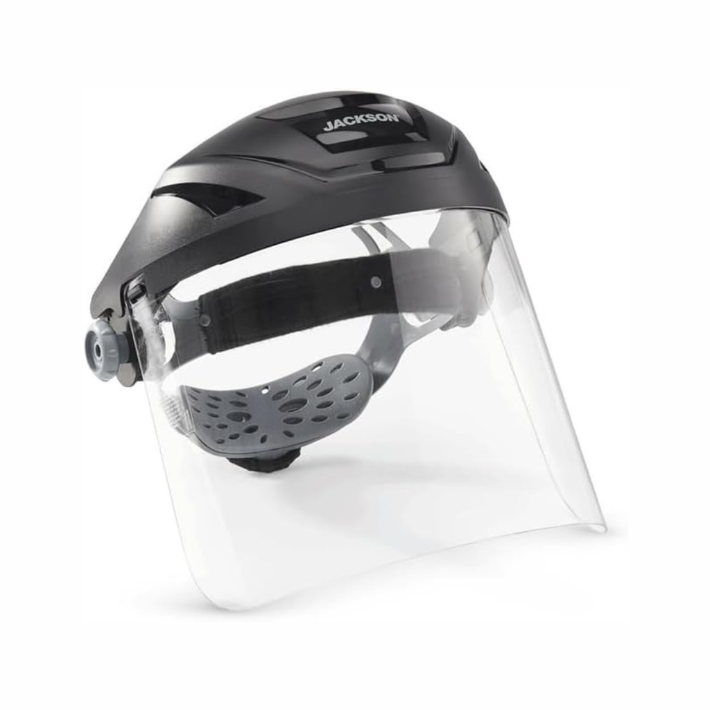 Jackson Safety 14262 F4XP Premium Face Shield | High-Impact Polycarbonate Face Shield
