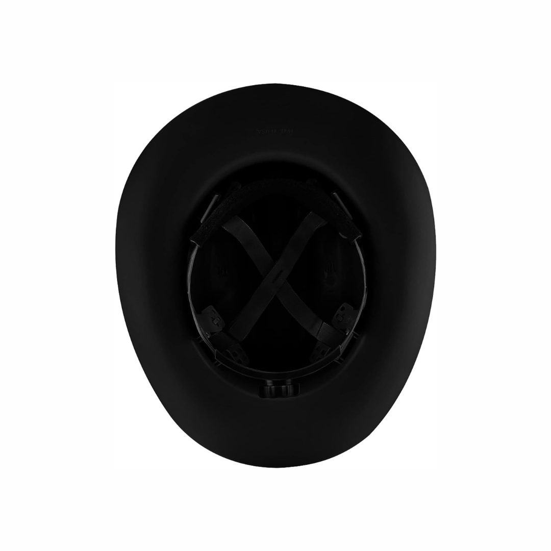 Jackson Safety Western Outlaw Full Brim Hard Hat | Cowboy-Style HDPE Safety Helmet