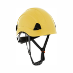 Jackson Safety 20901 CH-300 Industrial Climbing Hard Hat | Yellow Non-Vented HDPE Safety Helmet