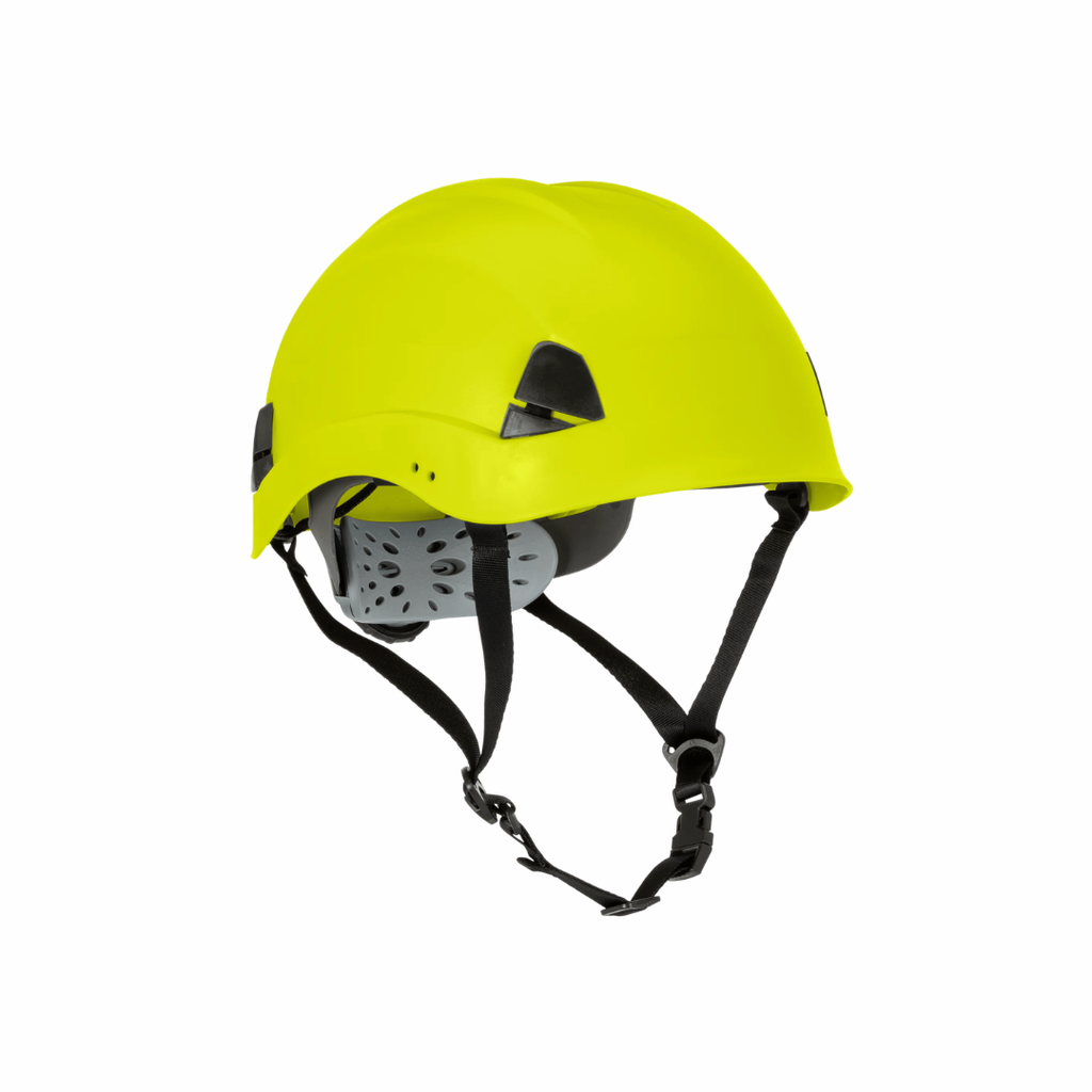 Jackson Safety 20906 CH-300 Industrial Climbing Hard Hat | Hi-Vis Green Non-Vented HDPE Safety Helmet