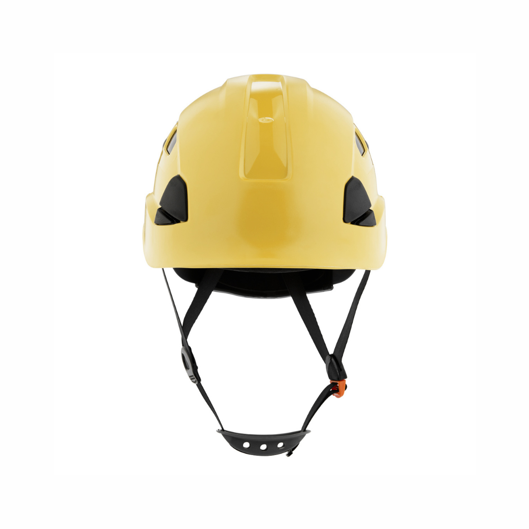 Jackson Safety 20921 CH-400V Industrial Climbing Hard Hat | Yellow Vented ABS Safety Helmet