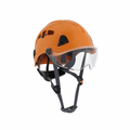 Jackson Safety 20973 CH-450V Industrial Climbing Hard Hat with Integrated Visor | Hi-Vis Orange PC/ABS Safety Helmet