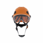 Jackson Safety 20973 CH-450V Industrial Climbing Hard Hat with Integrated Visor | Hi-Vis Orange PC/ABS Safety Helmet