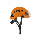 Jackson Safety 20973 CH-450V Industrial Climbing Hard Hat with Integrated Visor | Hi-Vis Orange PC/ABS Safety Helmet