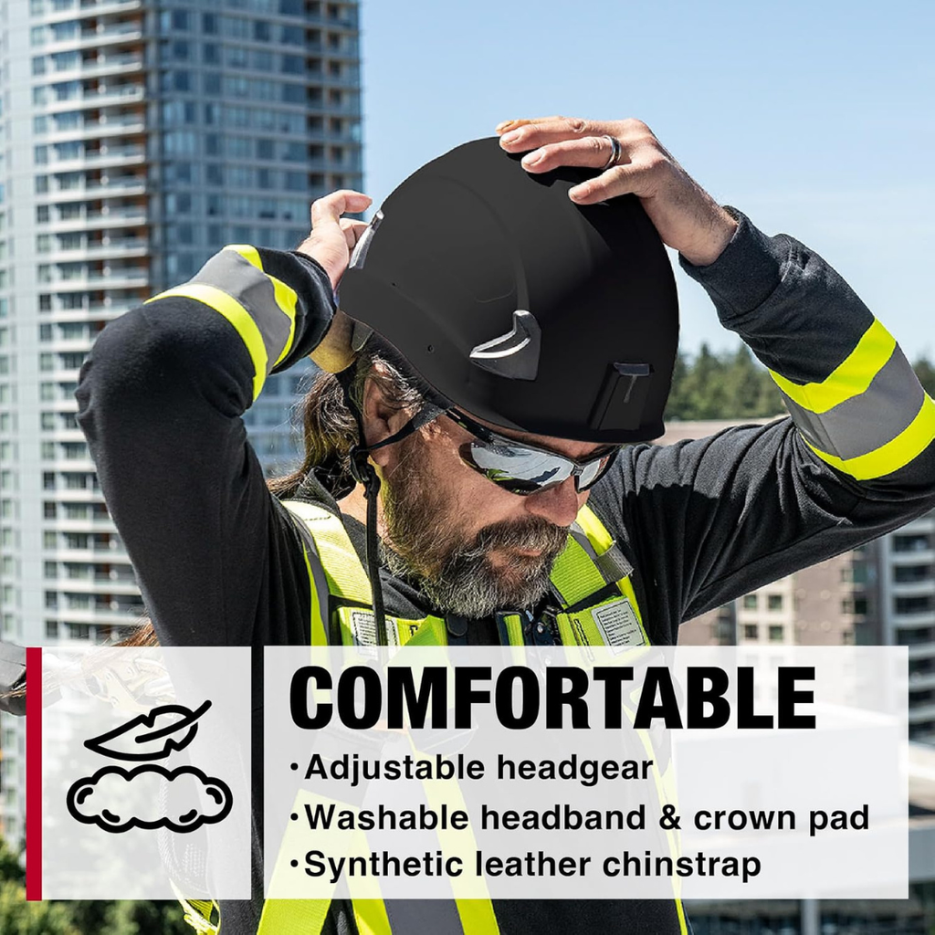 Jackson Safety 22904 Type 2 Non-Vented Climbing Helmet | CH-2-300 Series Safety Helmet