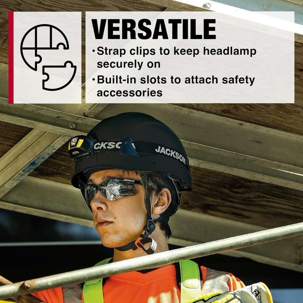 Jackson Safety 22904 Type 2 Non-Vented Climbing Helmet | CH-2-300 Series Safety Helmet