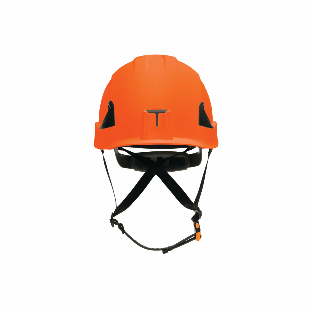 Jackson Safety 22923 CH-2-400V Type 2 Safety Helmet | Hi-Vis Orange PC/ABS Climbing Helmet