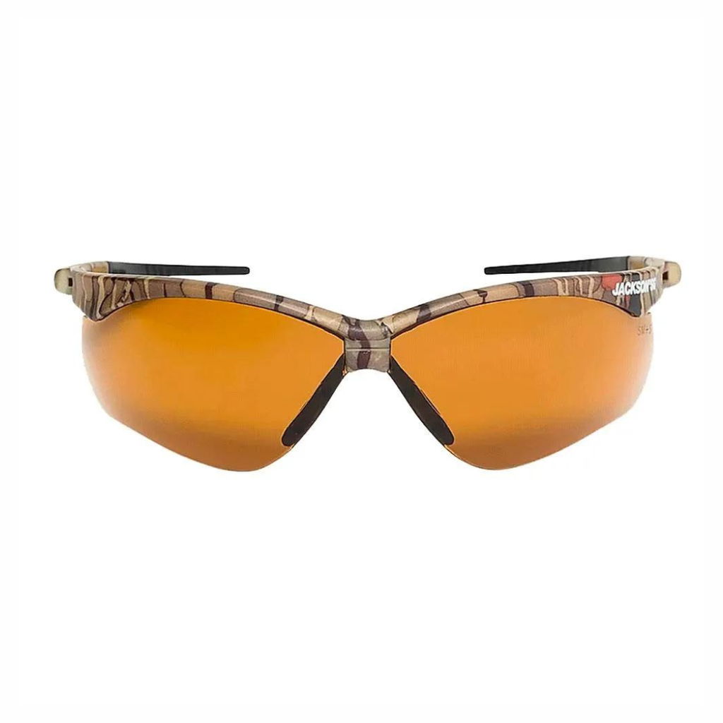 Jackson Safety 50014 SG Series Safety Glasses | Bronze Lens Camo Frame