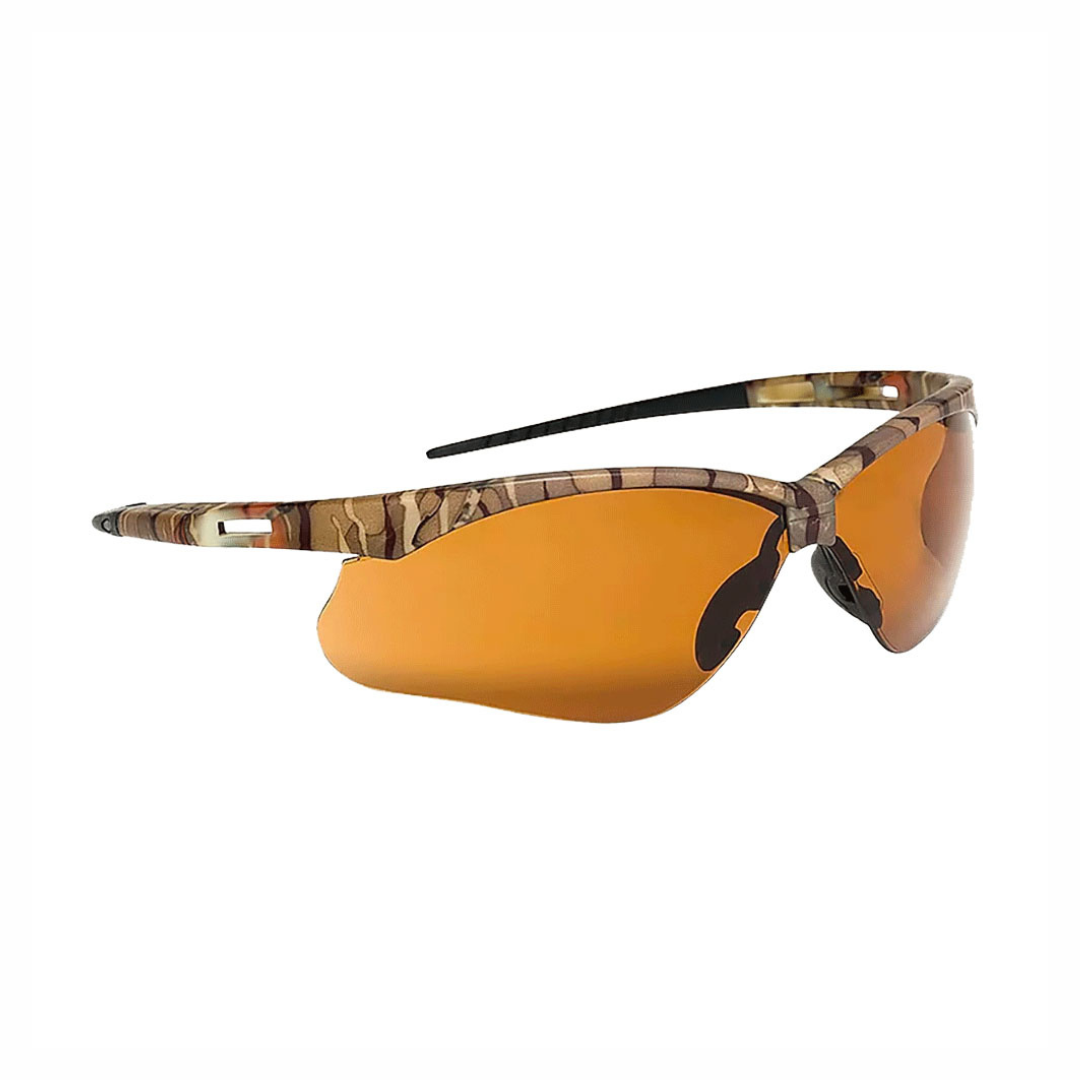 Jackson Safety 50014 SG Series Safety Glasses | Bronze Lens Camo Frame