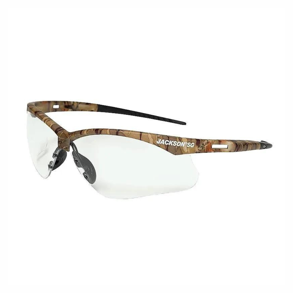 Jackson Safety SG Series 50012 Safety Glasses | Clear Anti-Fog Lens Protective Eyewear